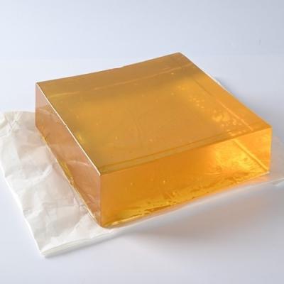中国 黄色いPSAの熱い溶解の壁紙のための付着力の感圧性のビニールのタイルの接着剤 販売のため