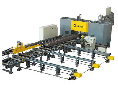 China Perforadora automática del CNC de la perforadora del haz del CNC H de la velocidad 3D para los haces en venta