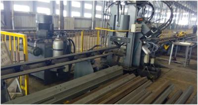 China High Efficiency CNC Angle Punching Machine , CNC Angle Shearing Machine for sale