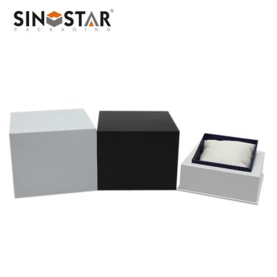 China Light Durable Easy to and Affordable Rectangular Paper Watch Box with Logo Available for sale