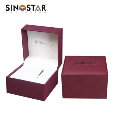 China Classic Single Watch Box Storage And Display Shipping By Sea/ By Air/ By Express Ect à venda