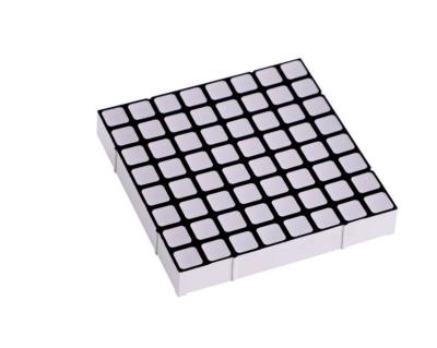 China 60X60mm Square 8X8 Dots RGB LED Matrix Display Dots Matrix Led for sale