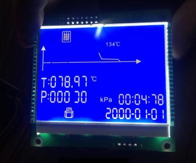 Китай Небольшой дисплей с плоским экраном Lcd, тип индикаторной панели STN отрицательный LCD Tft продается