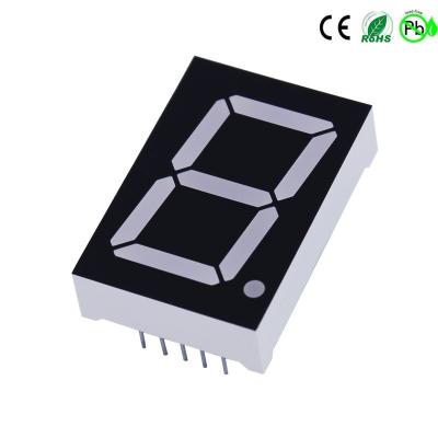 China Mini Size 0.4 Inch 20mm Pixel White 7 Segment LED Display with 2 Digits for sale