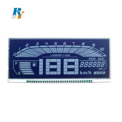 China HTN Speedometer Custom LCD Panel Motorcycle LCD Display Module 1/3 Bias for sale