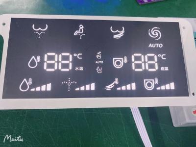 China Exhibición de segmento alfanumérica común de la pantalla LED de segmento del dígito 7 del cátodo 4 para el retrete elegante en venta