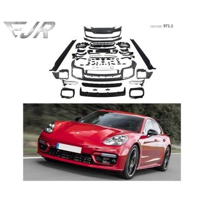 Κίνα Αναβαθμίστε την Porsche Panamera 971 2017-Up GTS με 100% δοκιμασμένο Sport Design Bumper Kit προς πώληση