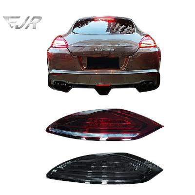 China OE Standard Voltage LED Taillights For 2010-2016 Porsche Paramera Upgraded Smoked Black for sale