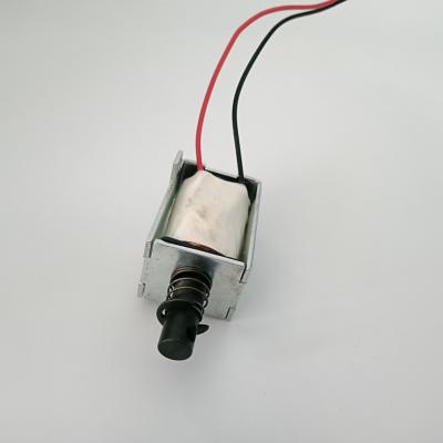 China Low Voltage Heavy Duty 12v Push Pull Solenoid Valve 24vdc Remote Control Micro for sale