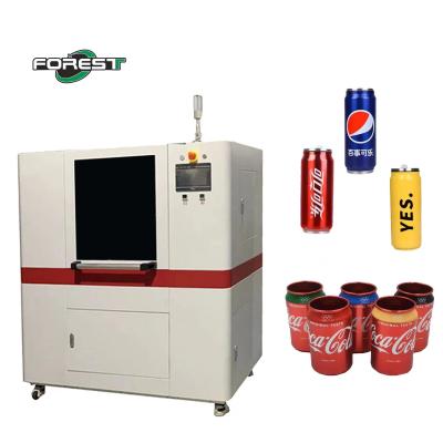 China 2400DPI MAX Cylinder Inkjet Printer For Conical Object UV Varnish Printing Machine for sale