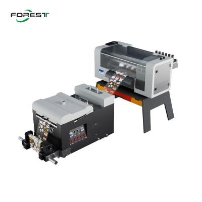 China 2 cabeças Máquina de impressão DTF Xp600 A3 Impressora DTF comercial à venda