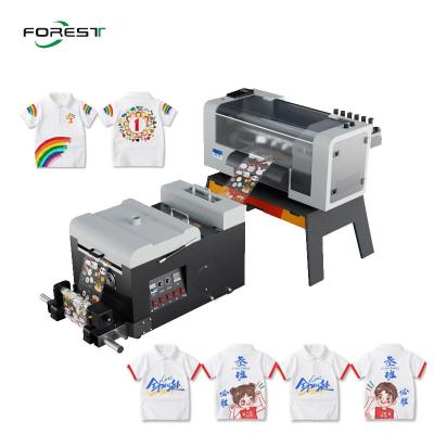 China 4 Head I3200 Digital DTF Printer T Shirt Direct To Film Printer for sale