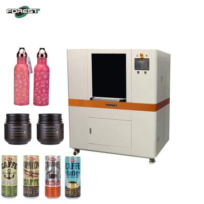 China Impressora digital rotativa a jato de tinta para impressão de alta velocidade e impressão em objeto cilíndrico à venda