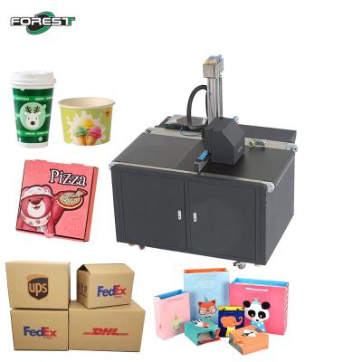 China Impresora de inyección de tinta ondulada Impresora de paso único Caja de cartón digital Máquina de impresión Bolsa de papel Caja ondulada en venta