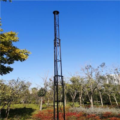 China Telescoping COW Self Supporting Aluminum Guyed Cell Tower for sale