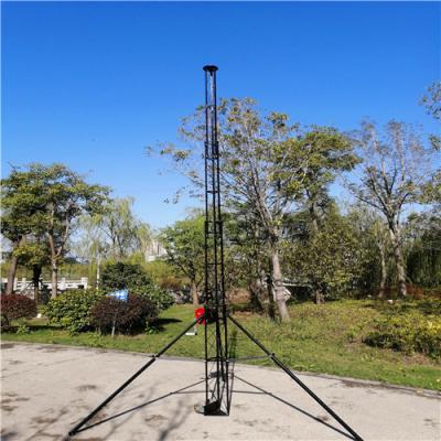 China 10 Sectional Galvanized CCTV Self Supporting Antenna Towers for sale
