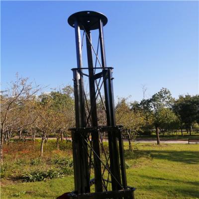 China Ground Penetrating 70ft 10 Sections Winch Up Tower for sale