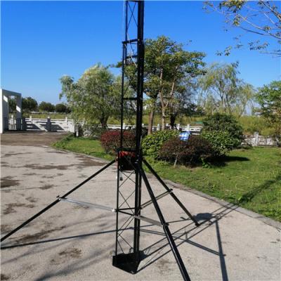 China Guyed 800 Mhz Aluminum WiFi Cell On Wheel Tower for sale