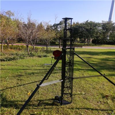 China Trolley Based 18M Heavy Duty Video Surveillance Mast for sale