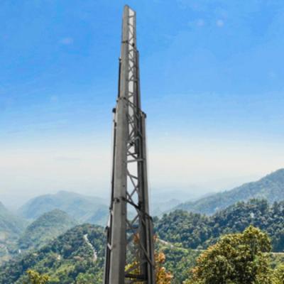 China Portable Telescopic 15M 8 Sections Crank Up Mast Tower for sale