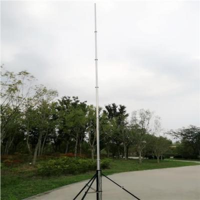 China Collapsible 9M 30ft 15KG Antenna Telescopic Mast for sale