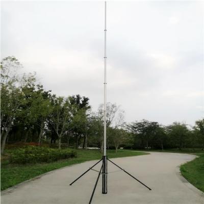 China Guyed Push Up Lightweight 18M Telescopic Antenna Tower for sale