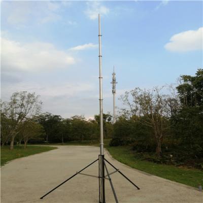 China 50ft Movable Easy Up Lightweight Telescoping Mast Pole for sale