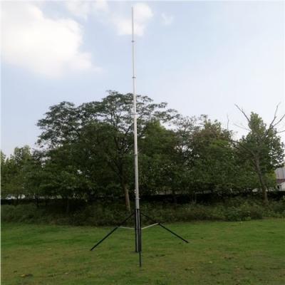 China 6063 Alu Manual Erect 60 Foot Telescopic Antenna Mast for sale
