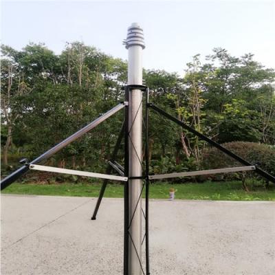 China CCTV Poles Integrated 6063 Aluminum Anodized Surveillance Mast for sale