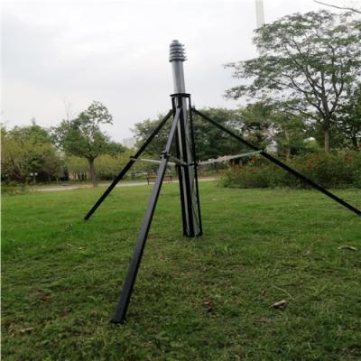 China Portable 20KG Telescoping Mobile Video Surveillance Mast for sale