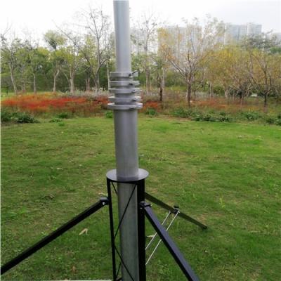 China Ground-Based  6063 alu 15ft 30ft Aerial Photography Pole for sale