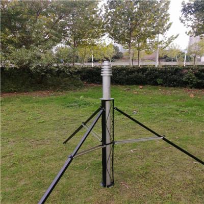 China Custom Anodized 35Ft Portable Telescoping Antenna Mast for sale