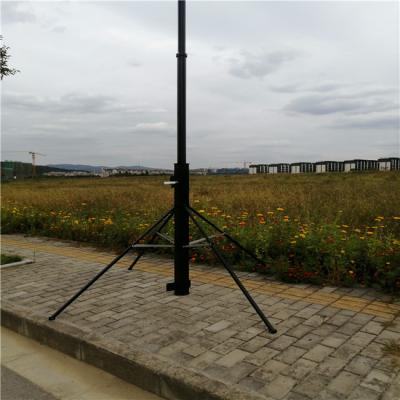 China Portable Lightweight Winch Up Telescopic TV Antenna for sale