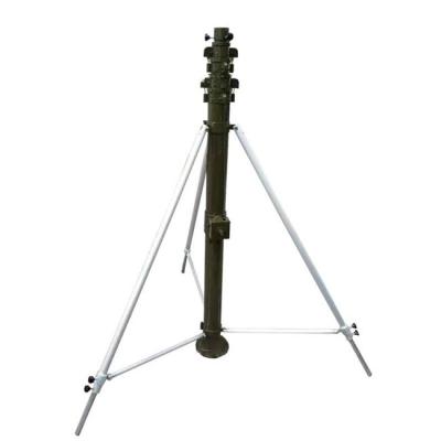 China 20FT 6063 Alu Alloy Tripod Stand Antenna Push Up Pole for sale