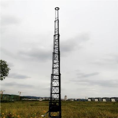 China 30M Truss Guyed Lattice Tower for sale