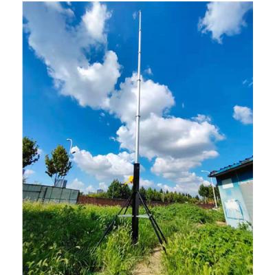 China Winch Up Lightweight Telescopic Aerial Photography Mast Pole for sale
