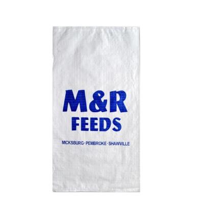 China Woven Packaging PP Feed Bag Printed Anti static Customized for sale