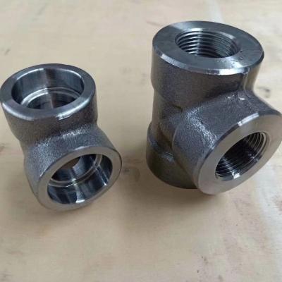 China High Pressure Class 3000 Carbon Steel Forged Pipe Fittings A 105 for sale