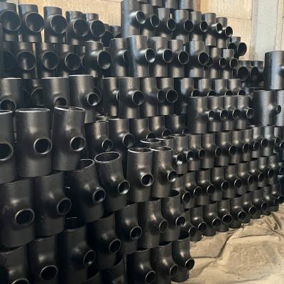 China API Manufactured Carbon Steel Tee with Threaded Connection Available for sale