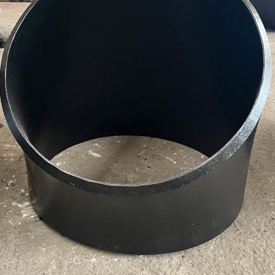 China Black Color Schedule 40 Carbon Steel Pipe Fittings Construction Carton Packaging for sale