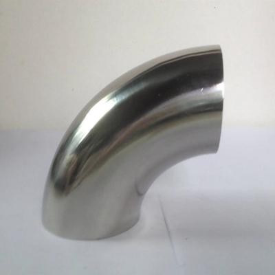 China 1.5D Stainless Steel Pipe Fittings 316 45 Degree 2.5D Stainless 90 degree Elbow for sale
