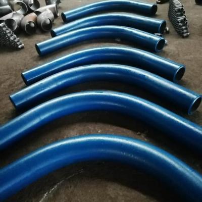 China ASTM WPB A105 Carbon Steel Bend Seamless Welded Pipe Fittings for sale