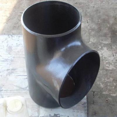 China DN50 ASME B16.9 Steel Tee Fitting SCH40 Butt Weld Reducing Tee for sale