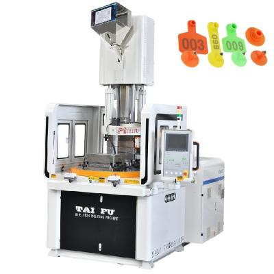 China 85 Ton Vertical Rotary Plastic Table Injection Molding Machine Used For Animal Ear Tags for sale