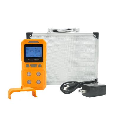 China Oxygen, combustible, hydrogen sulfide, carbon monoxide four-in-one gas detector for sale