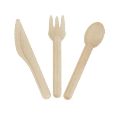 China Spoon Molded Pulp Products Lightweight Moluded Pulp Packaging for sale