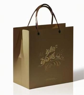 China Customizable Degradable Poly Coated Paper Bags Sustainable Packaging for sale