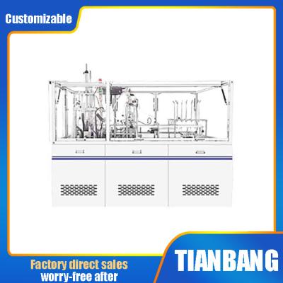 China CHJ-E Automatic Intelligent Multi Grid Lunch Paper Box Forming Machine for sale