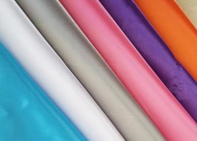 China Eco-friendly 100% recycled polyester RPET Microfiber Satin fabric for sale