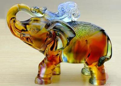 Китай Украшения верхнего сегмента домашние производят статую Фигурине слонов для офиса/домашнего украшения продается
